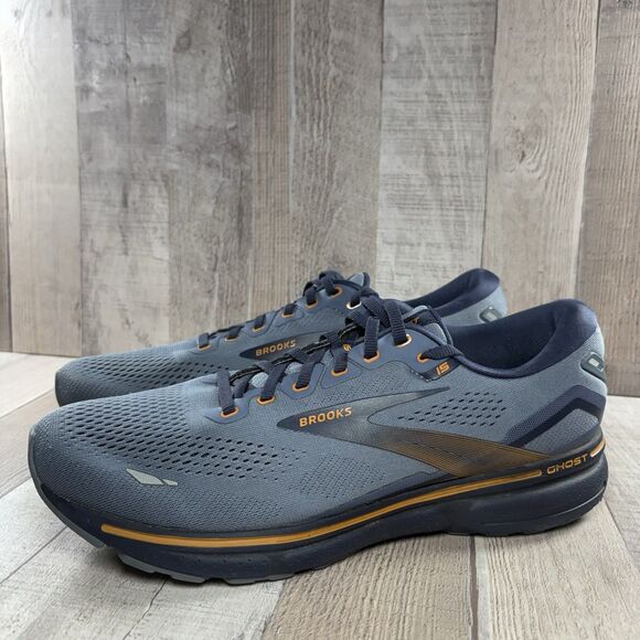 Brooks Ghost 15 Men's Size 11 Road Running Shoes Athletic Sneakers Low Top Blue - Picture 1 of 15